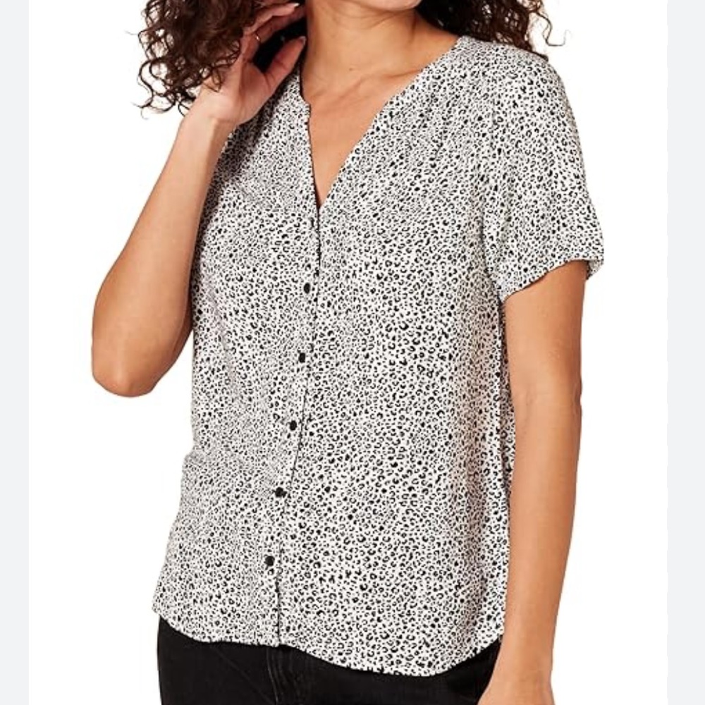 Leopard blouse